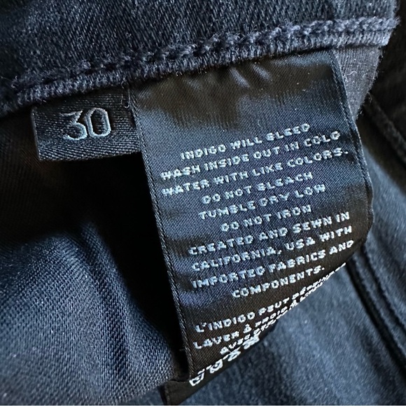 J Brand | Black Maria Skinny Jeans Size 30 - Picture 8 of 9